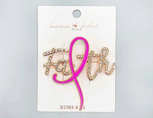 Faith Brooch