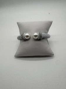 White Cable Bracelet