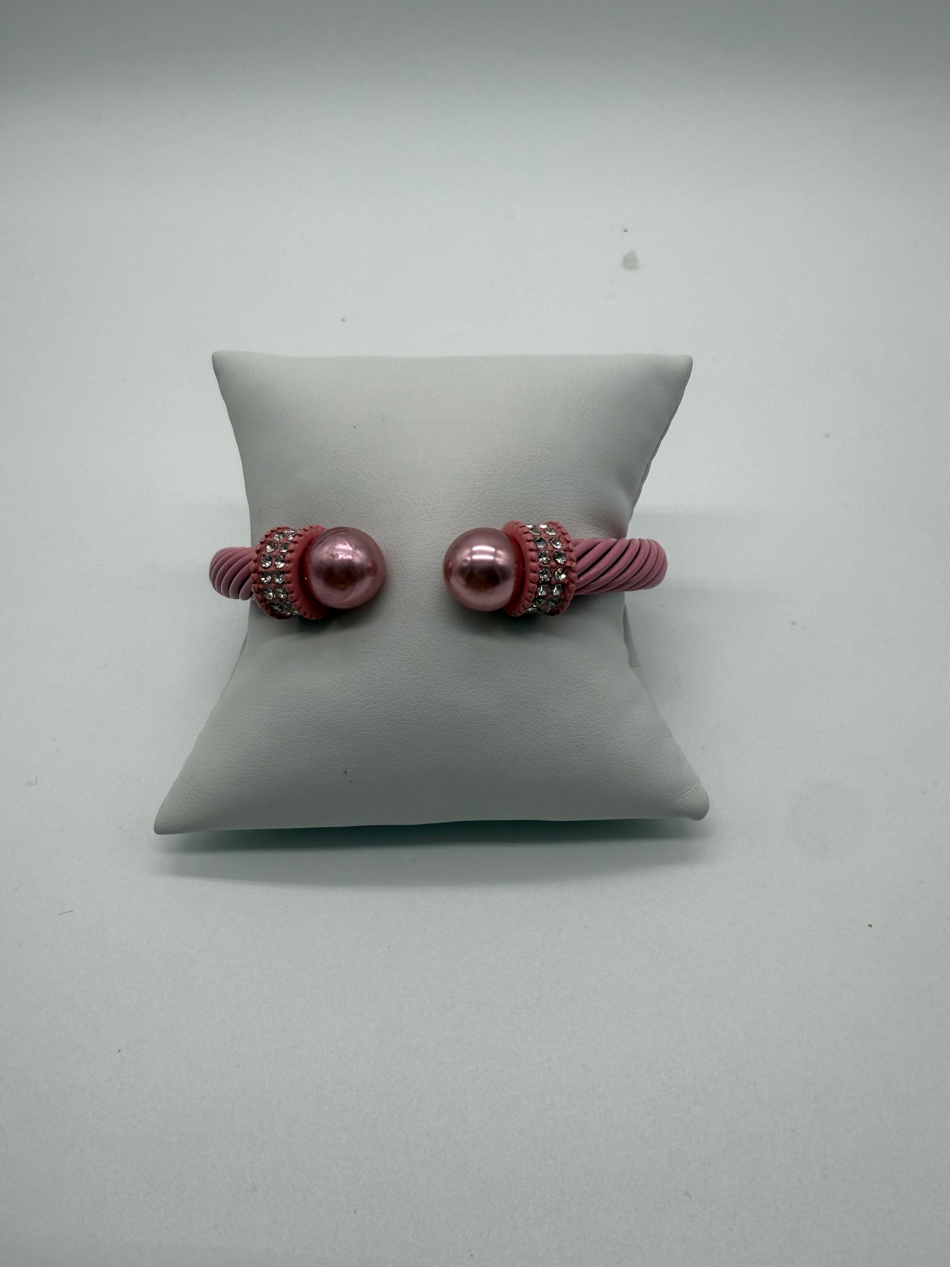 Pink Cable Bracelet