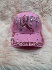 Breast Cancer Awareness Baseball Cap Pink Hope
