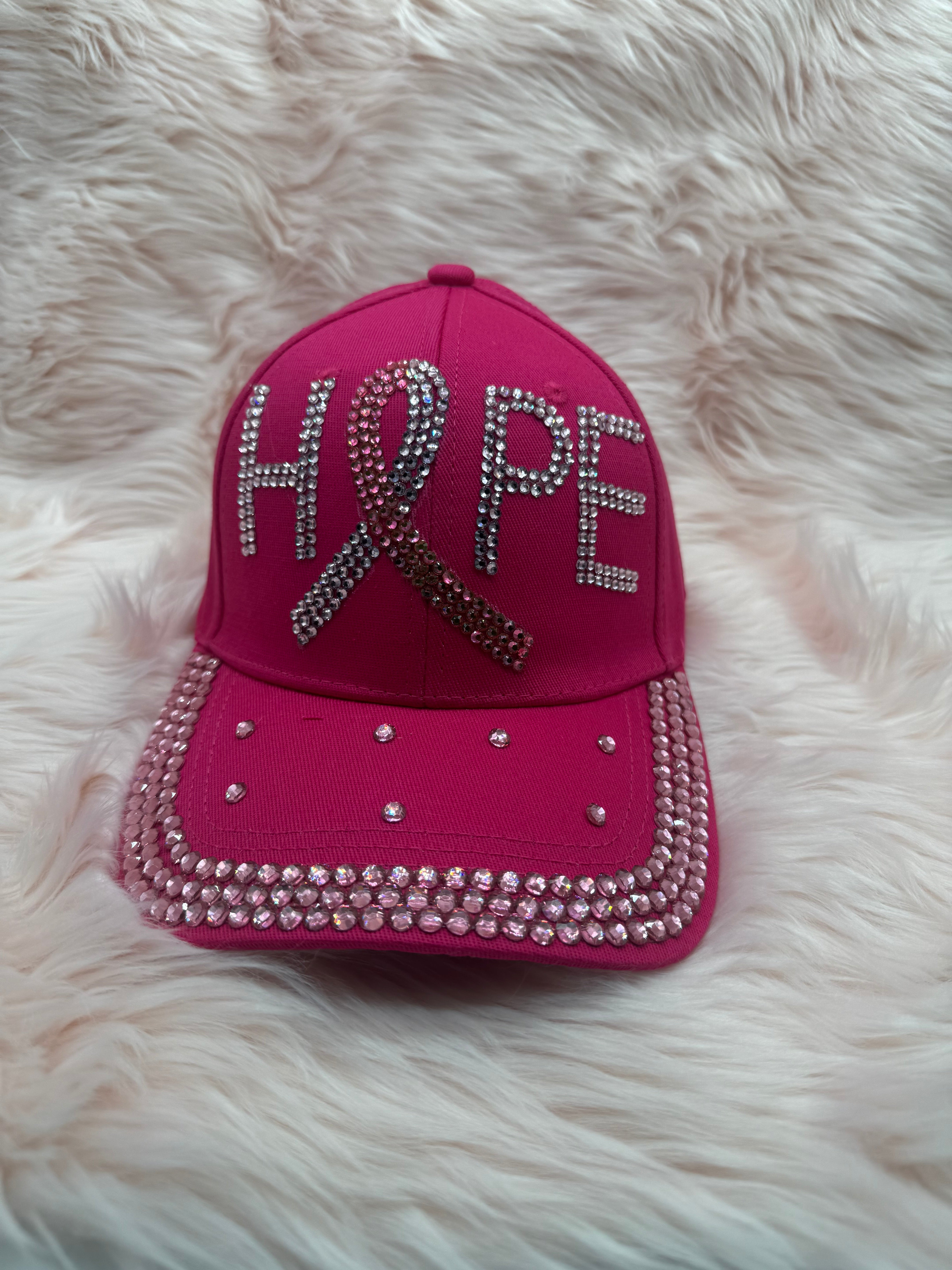 Breast Cancer Awareness Baseball Cap Fuchsia Hope