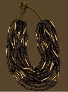 Multi-Layer Wooden Necklace